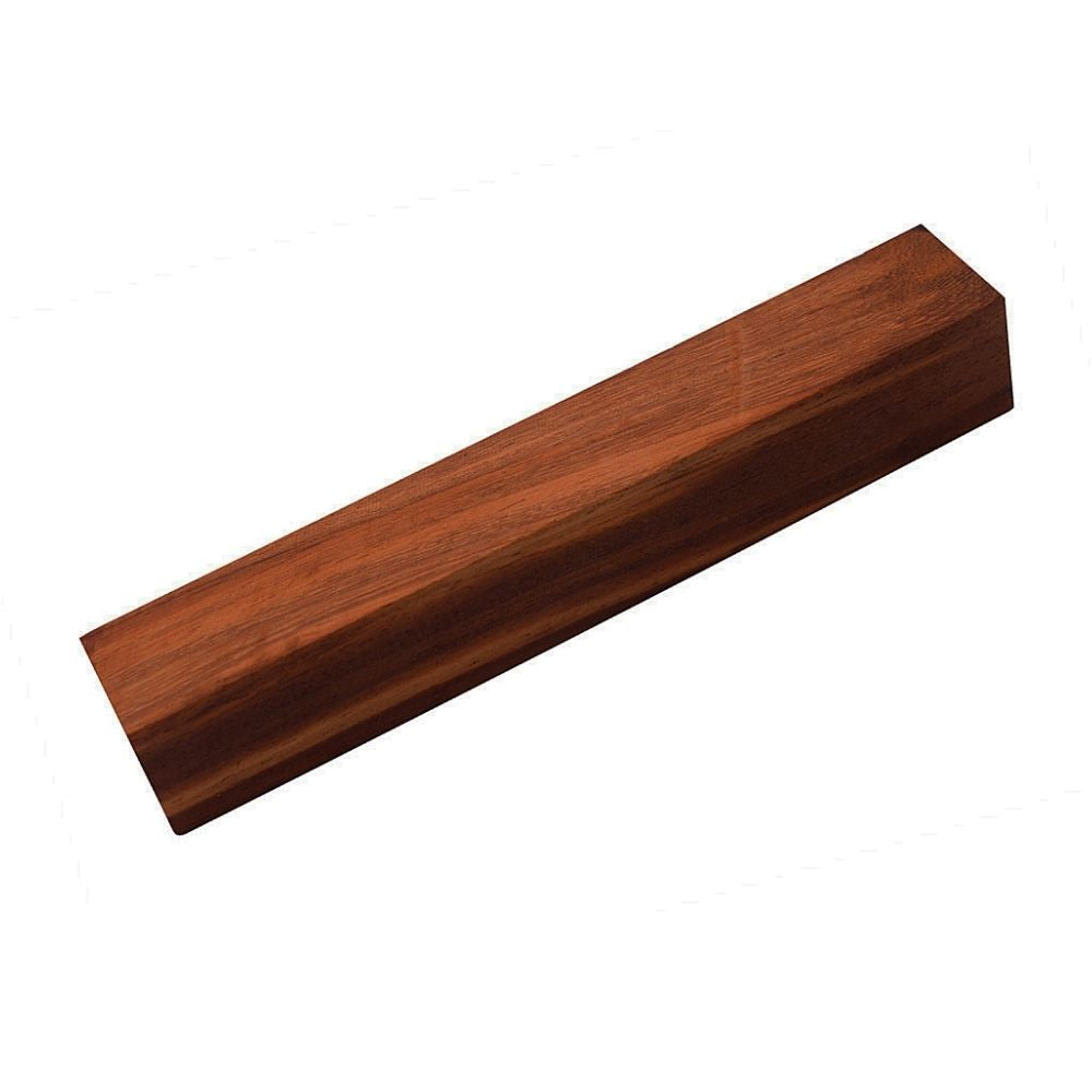 Pen blank - 130x20x20 mm - Lobular Rotes Sandelholz (Rot-Orange) - Pfeifenecke
